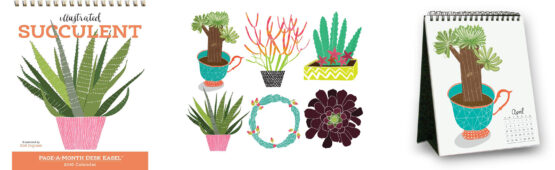Zoe Ingram succulent calendar 2016 Make Art That Sells Where is illustrator Zoe Ingram now?