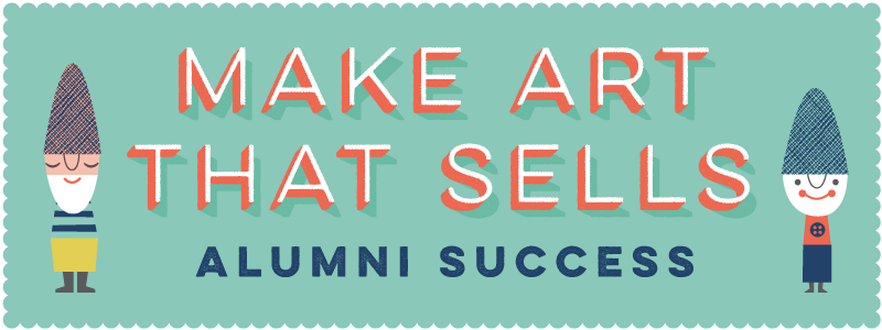 alumni success 04 Make Art That Sells Alumni success ‘spotlight’ interview with Devon Holzwarth