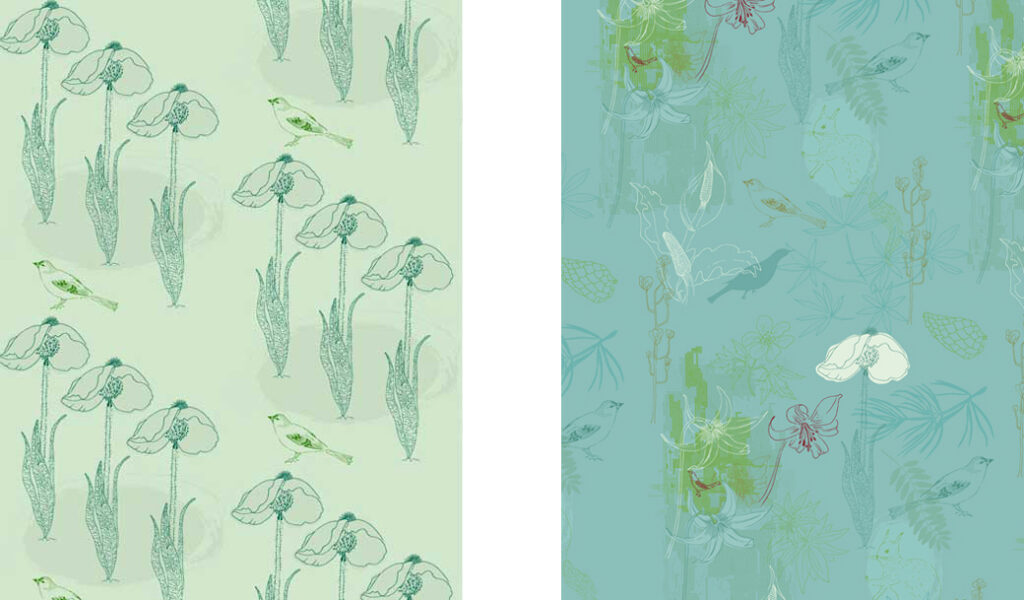 How to make a repeat floral pattern by a pro illustrator