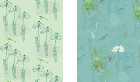 blog trina pp col inshriach maingreen Make Art That Sells Using natural inspiration to make a repeat floral pattern