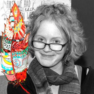 cbk headshot BW illustrated 550px Make Art That Sells Alumni success 'spotlight' interview with Courtney Beth Keller