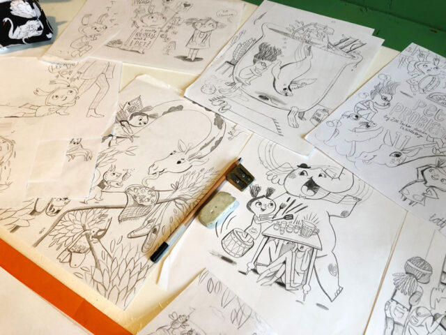 charlotte Sketches Make Art That Sells REVEALED: Discover the latest MATS students offered representation by art agent Lilla!