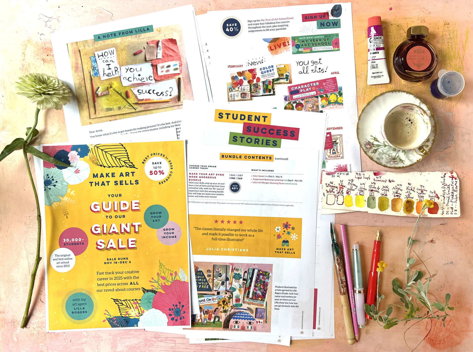 cyberguide2024 flatlay