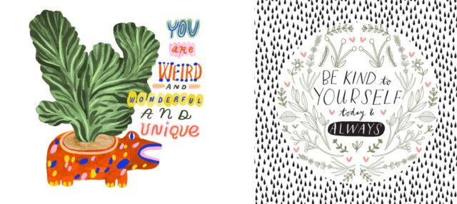 Happy Holidays! Beautiful illustrated affirmations from us to you 1 illustrated affirmations