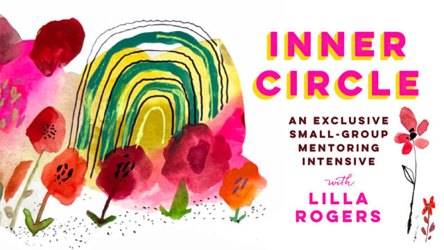 inner circle mentoring programe banner with Lilla Rogers