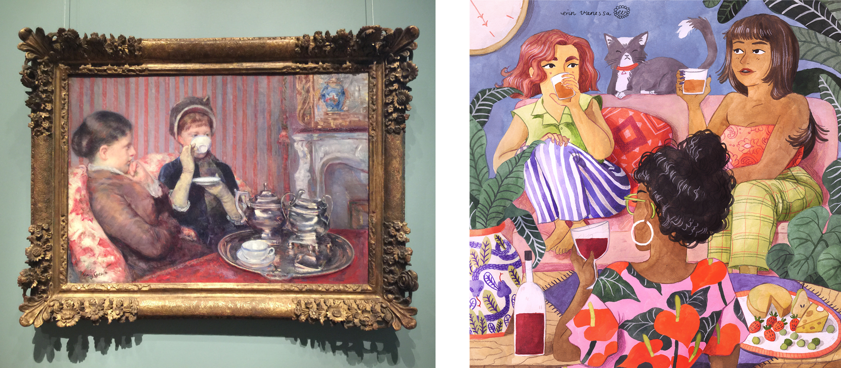 just ladies having a drink portfolio tips