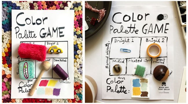 See our students’ kooky collections and cool colour palettes! 8 letiziakristina Make Art That Sells See our students’ kooky collections and cool colour palettes!