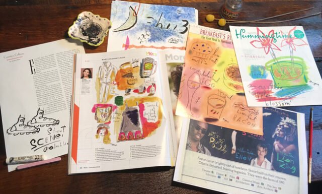 lillaseditorialexamples Make Art That Sells See our amazing student editorial rough and finished work from class