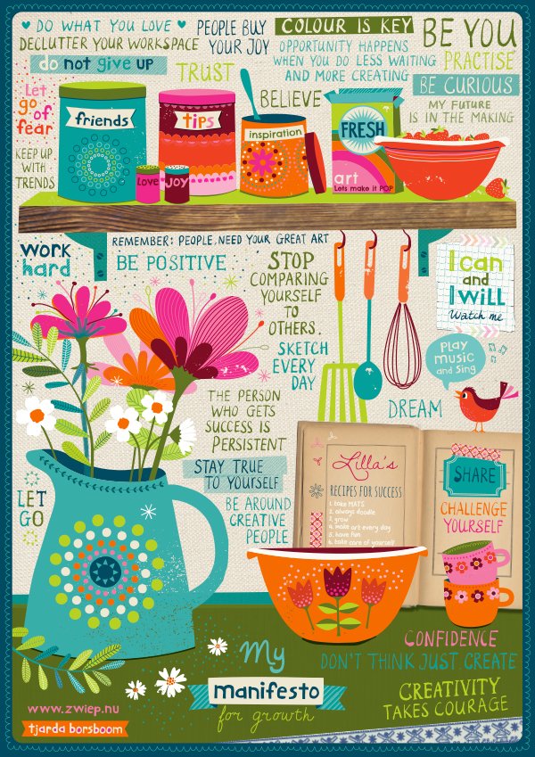 Tjarda Borsboom - Make Art That Sells manifesto runner up