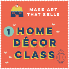 mats prep 01 Make Art That Sells #mymatsprep Home Decor DAY 1: ART CUP