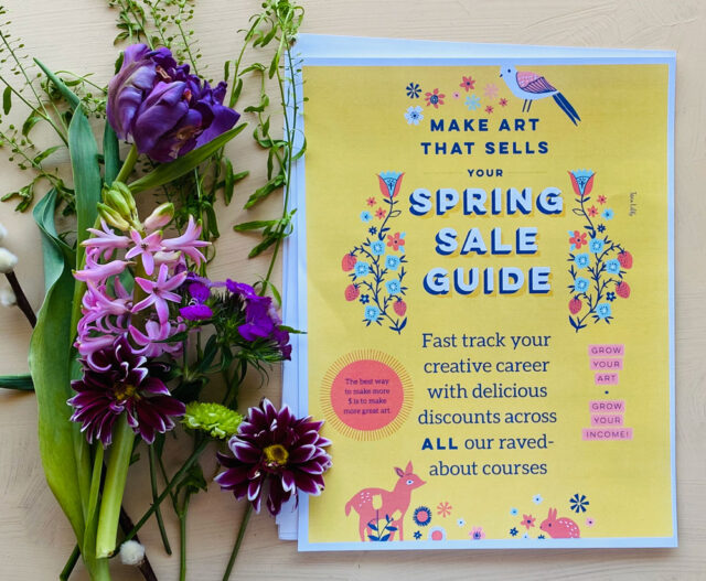 matsSpringsaleguideimage Make Art That Sells FREE illustrator interview: Tisha Lee chats with top art agent Lilla Rogers