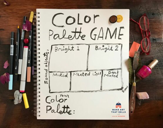 Bootcamp 2019 #MATSPREP: Day Two 2 mats colorpalettegameLILLA2 Make Art That Sells Bootcamp 2019 #MATSPREP: Day Two