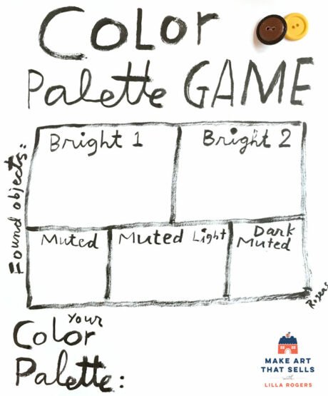 Bootcamp 2019 #MATSPREP: Day Two 3 mats colorpalettegameWORKSHEET WEB Make Art That Sells Bootcamp 2019 #MATSPREP: Day Two