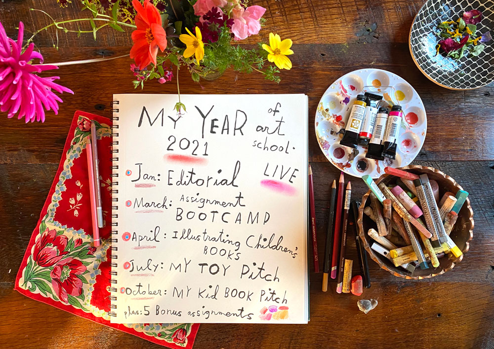 myoas liveschedule 1 Make Art That Sells 9 reasons why you need to sign up for My Year of Art School