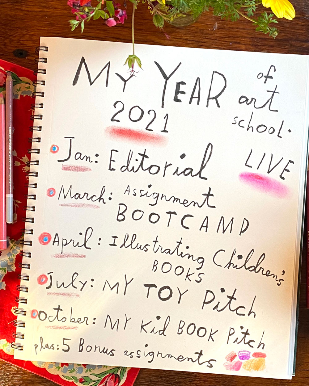 Get your FREE Dream Snail art career worksheet 4 myyear2021schedule Make Art That Sells Get your FREE Dream Snail art career worksheet