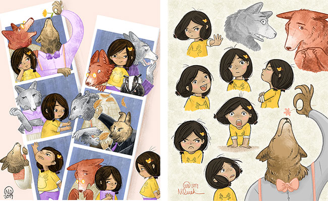 natellequek Make Art That Sells Everyone loves a makeover! See our Illustrating Children’s Books’ students before and afters (#6 will blow you away!)