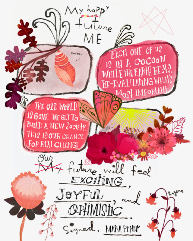 penny PP my happy future me FINAL 01 Make Art That Sells Four FREE Arty Assignments to fill up your May from art agent Lilla!