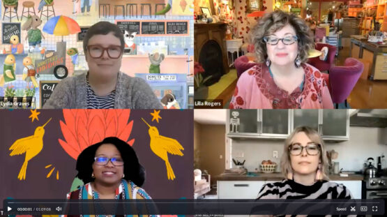 Replay of Live with Lilla: Ask the Artists 5 screenlivewithlillaartists