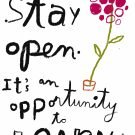 stay open Make Art That Sells Twelve Days of Affirmations #12