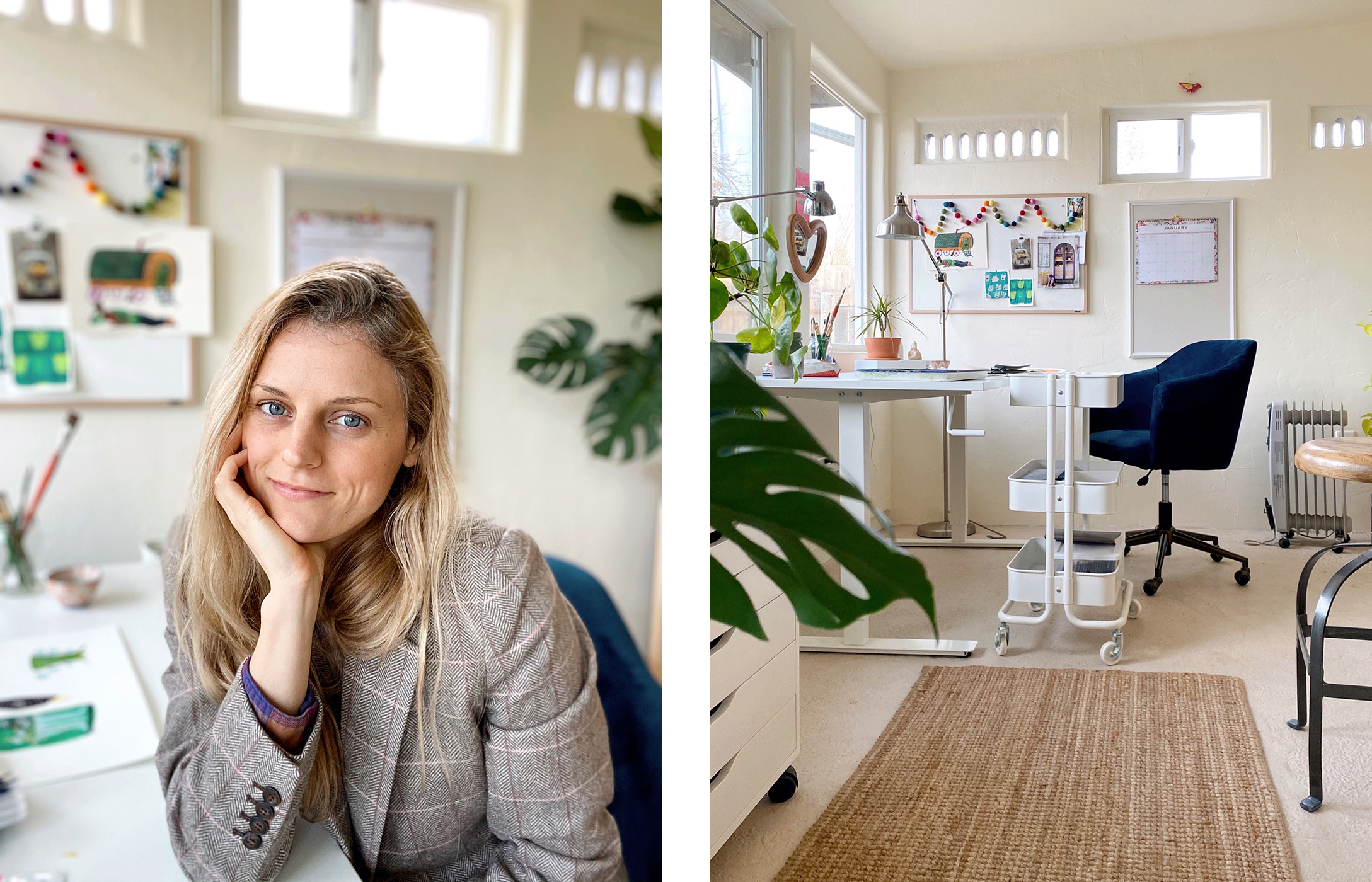 tisha and studio Make Art That Sells Meet the 3 Make Art That Sells students now represented by Lilla Rogers!