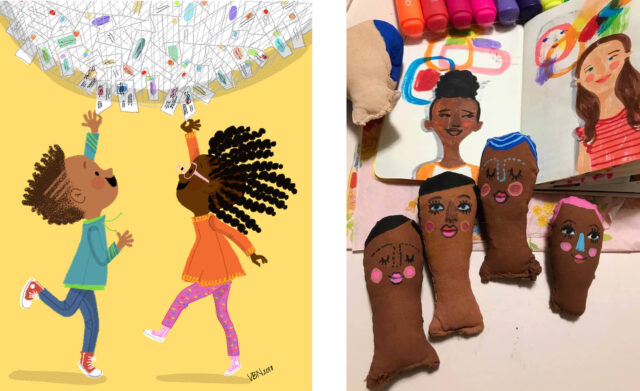 Live with Lilla: Meet Vanessa Brantley-Newton in our FREE video 3 vanessa bn combo pic Make Art That Sells Live with Lilla: Meet Vanessa Brantley-Newton in our FREE video