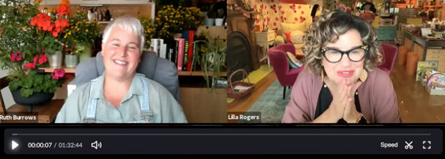 webinarscreen ruthburrows Make Art That Sells WebinARTs: Free artist interviews with top art agent Lilla Rogers