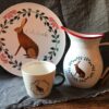 zoe ingram rabbit plate jug 1 1400x1088 1 Make Art That Sells Get your work in front of a top art agent: Lilla announces LIVE review for Creating Collections for Home Décor
